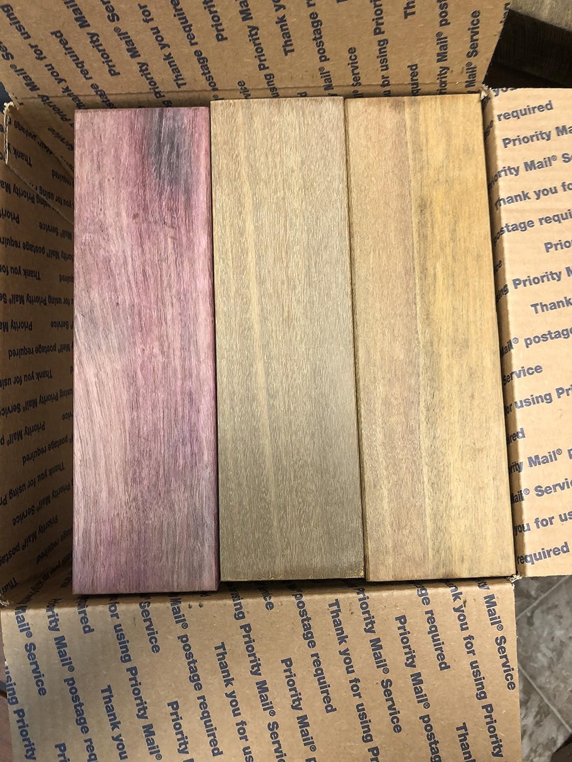 EFP Artisan Woods Mixed Box of Solid Tropical Wood (22)