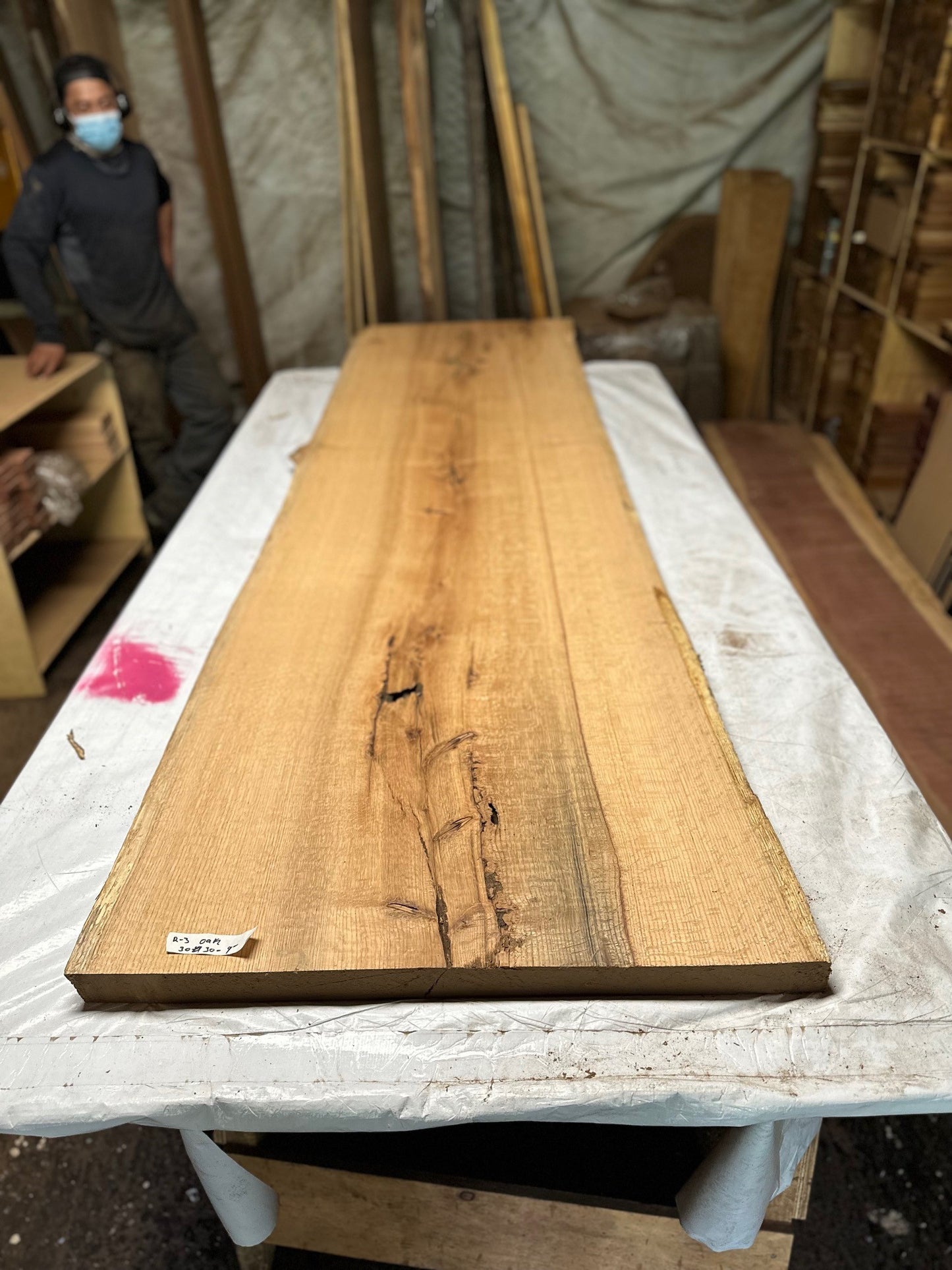 Live Edge Slab - Oak