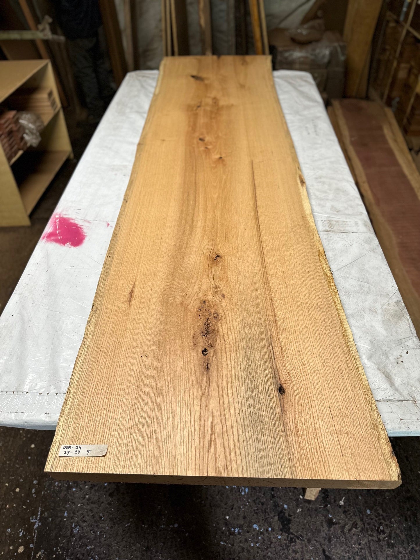 Live Edge Slab - Oak