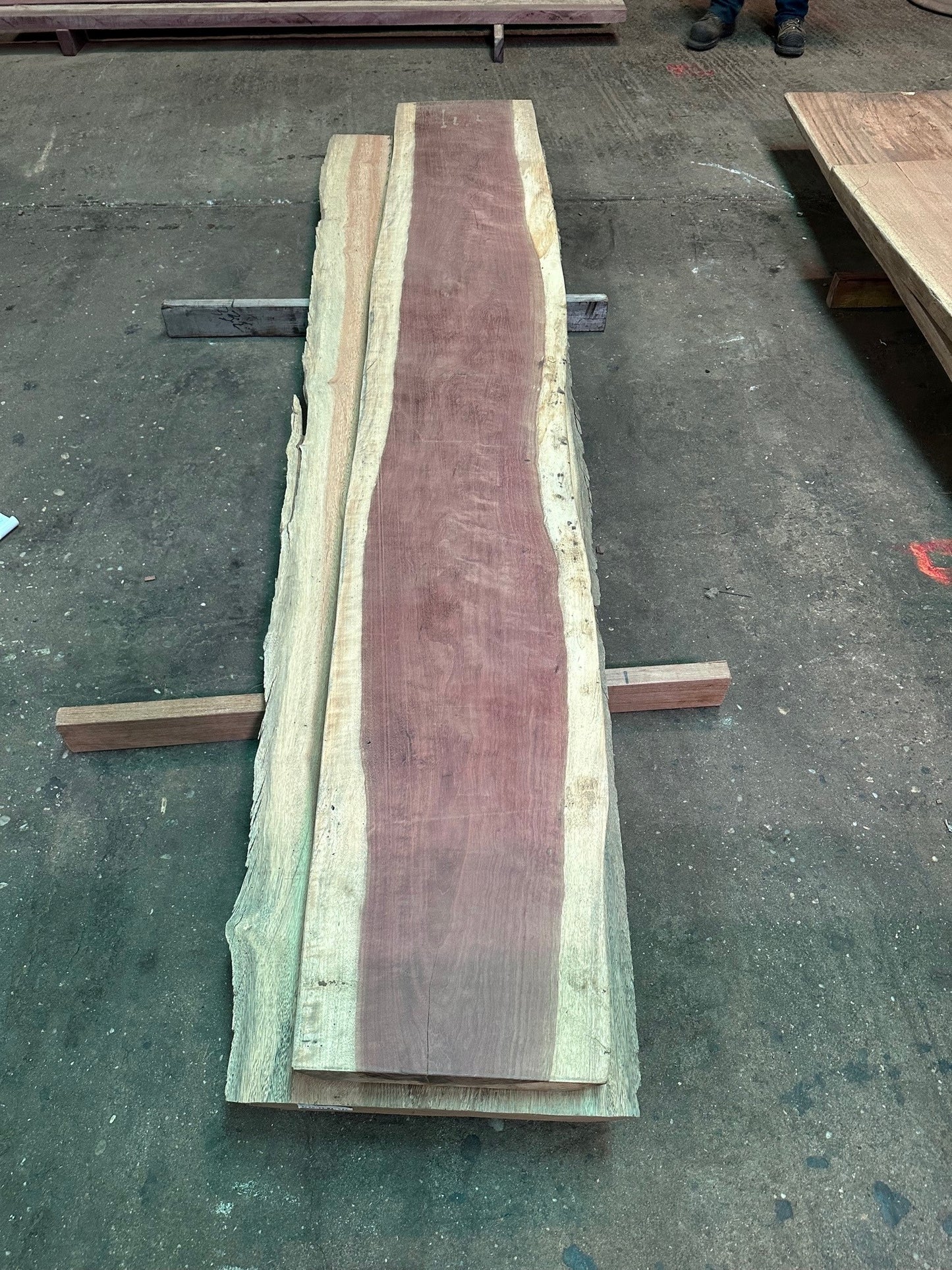 Live Edge Slab - Purpleheart