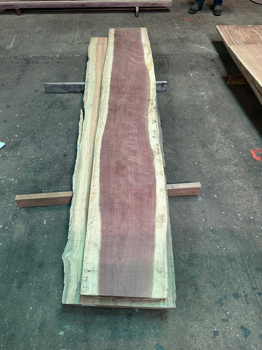 Live Edge Slab - Purpleheart