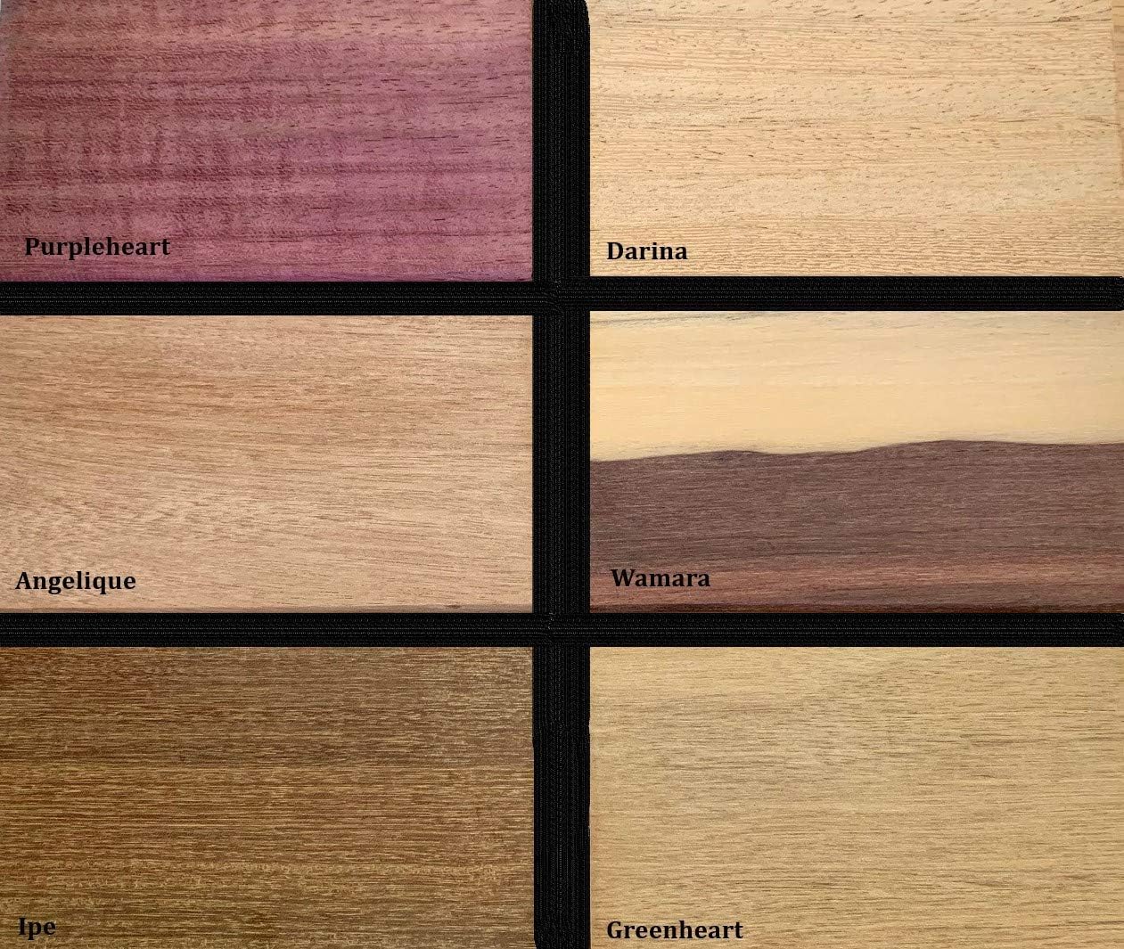 EFP Artisan Woods Tropical Hardwood Lumber Ends/Cut Offs