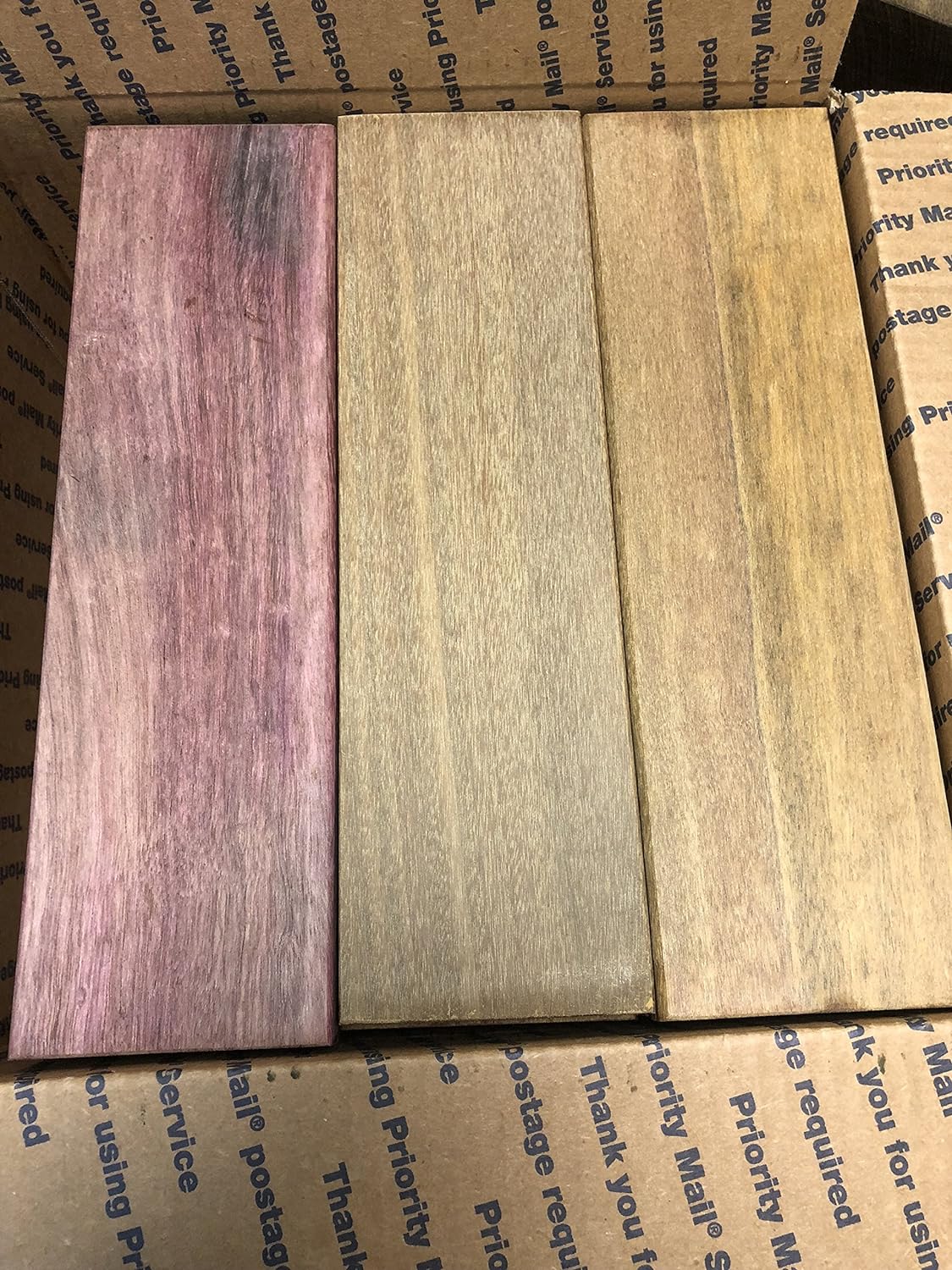 EFP Artisan Woods Mixed Box of Solid Tropical Wood (22)